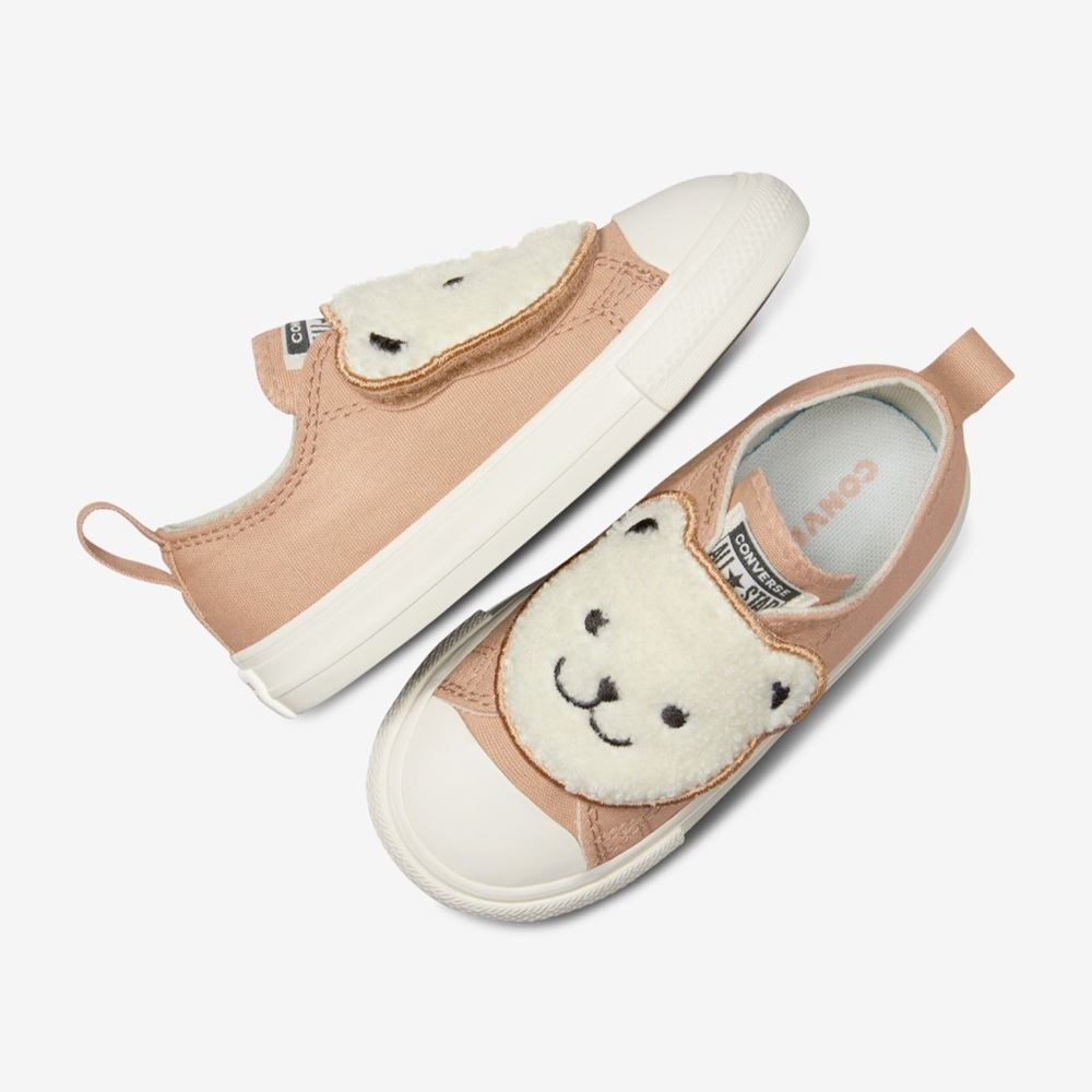 NEW Converse Chuck Taylor All Star One Strap Bear Shoe Baby Size 6 New In Box